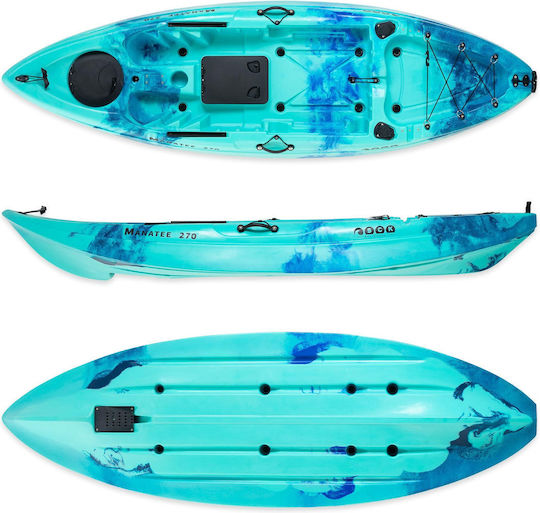 SCK Manatee 270 0201-270111 Πλαστικό Kayak Ψαρέματος 1 Ατόμου Μπλε