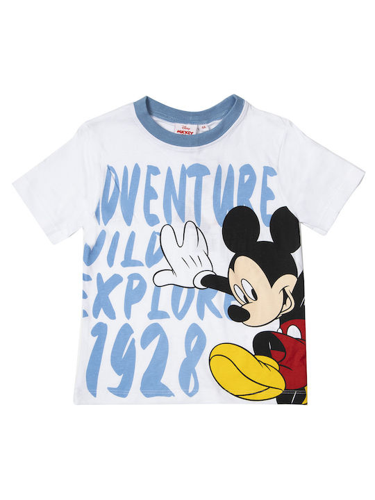 Disney Pijama pentru copii De bumbac Albă Mickey