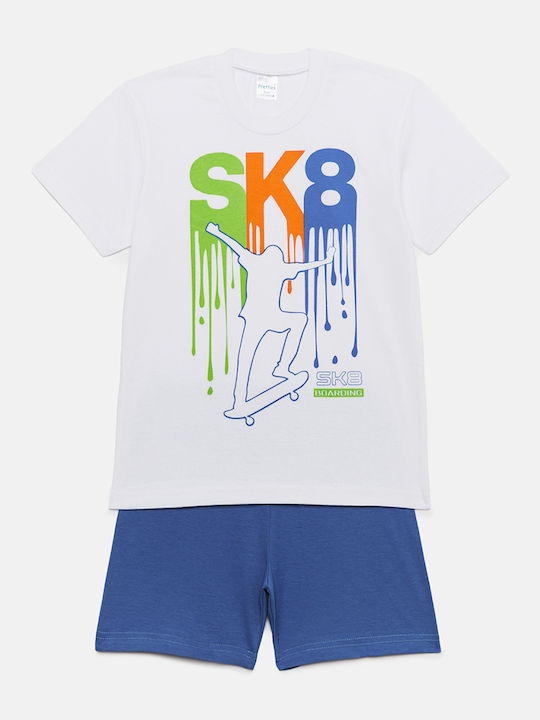 Eleten Kinder Schlafanzug Sommerlich Offwhite Eleten Kinder Schlafanzug Sommerlich Offwhite