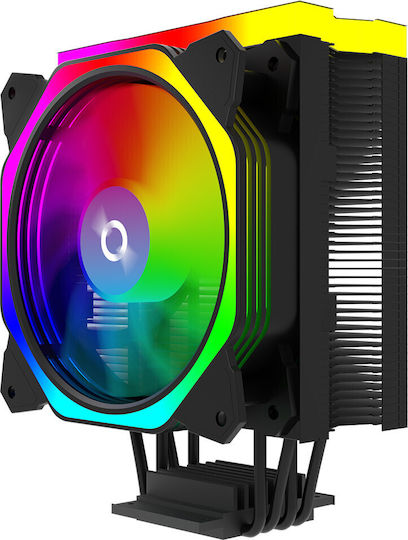 Aqirys CPU Cooling Fan with ARGB for AM4/AM5/1200/115x/1700 Socket