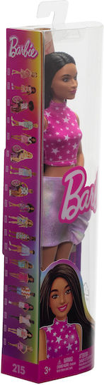 Barbie Fashionistas Doll Fashionistas 215 With Black Straight Hair & Iridescent Skirt for 3+ years+ Years