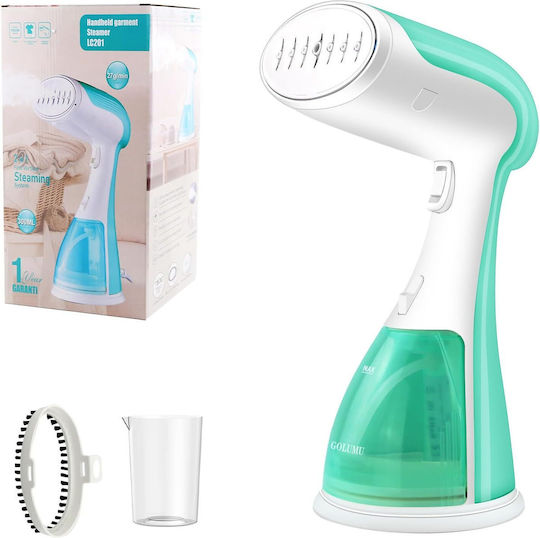 Esino LC 201 Aparat de călcat cu abur pentru haine de Mână 1500W cu rezervor 300ml Verde