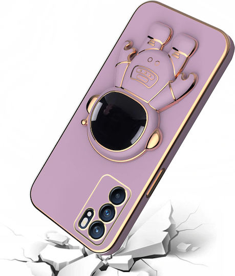 Back Cover Σιλικόνης Μωβ (Oppo Reno6)