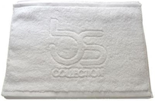 BS Collection Ξενοδοχειακή Πετσέτα Προσώπου 92x49εκ. Λευκή