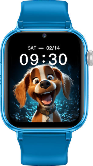 MaxCom 43mm Smartwatch με SIM (Μπλε)