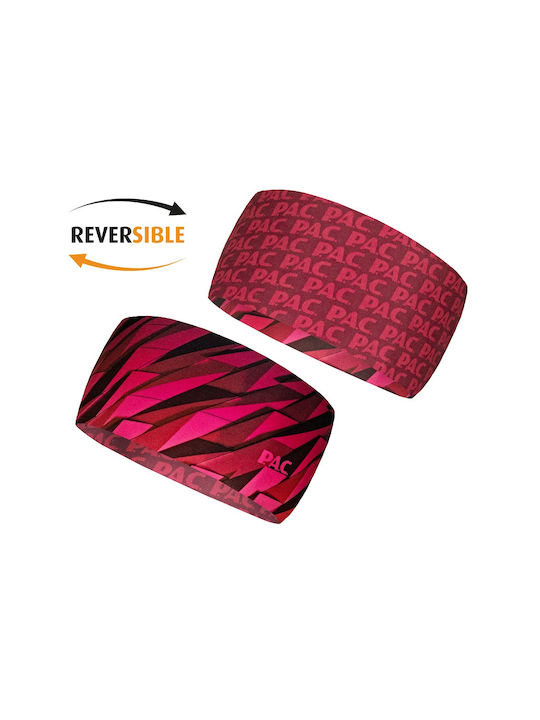 P.A.C. Recycled Sportstirnband Rot