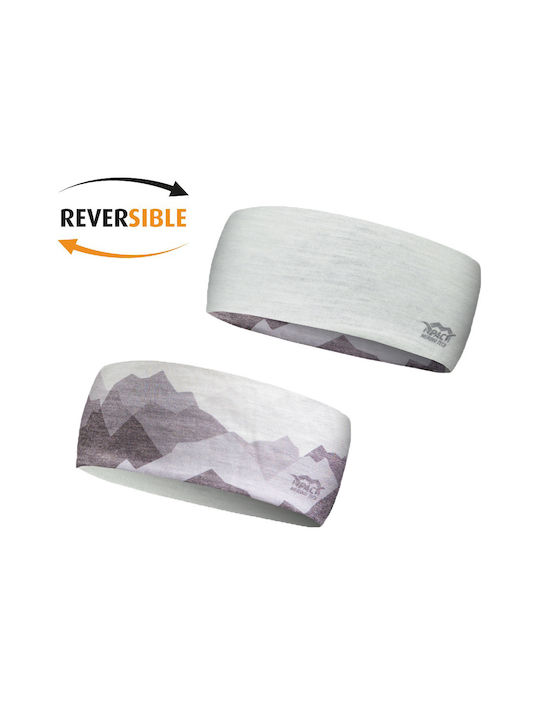 P.A.C. Recycled Merino Tech Athletic Headband Gray