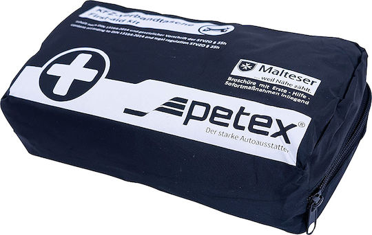 Petex Φαρμακείο Πρώτων Βοηθειών Αυτοκινήτου Τσαντάκι με Εξοπλισμό