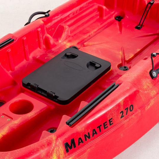 SCK Manatee 270 0201-27054 Kayak din plastic Pescuit 1 persoană Roșu