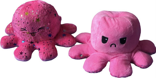 Plüsch- und Kuscheltiere Umkehrbarer Oktopus Rosa und Lila