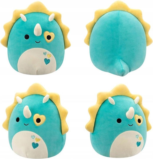Jazwares Plush Squishmallows Valentine Valentine's Day Breadon the Triceratops for 3+ Years 30.5 cm