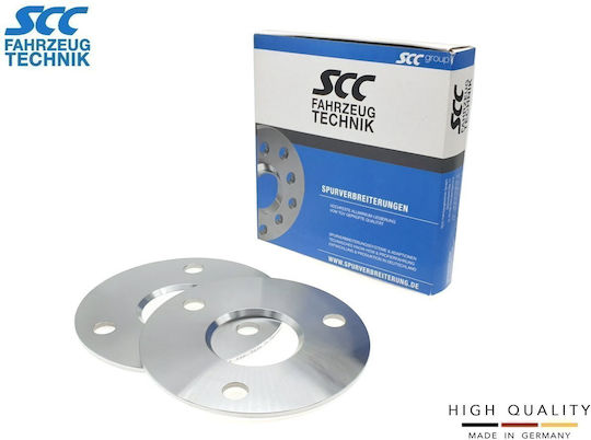 SCC Αποστάτες Τροχών Αυτοκινήτου 4mm για Smart ForTwo 2τμχ