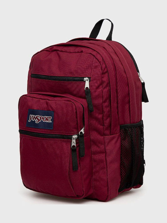 Jansport Backpack Color Maroon Large Plain Ek0a5bahn621