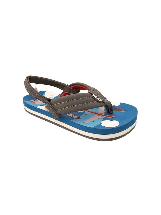 Reef Kinder Flip Flops Blau