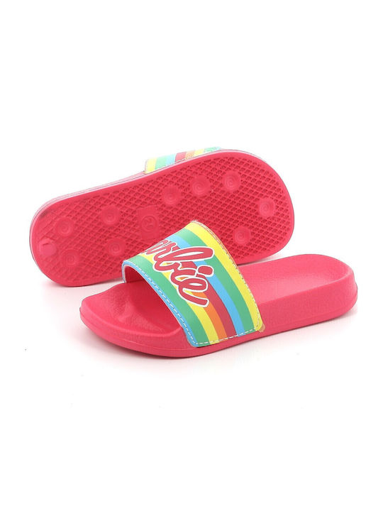 Kinder Badeschlappen Barbie Fuchsie Barbie