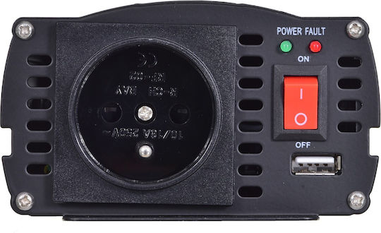 Volt Polska IPS-500 Inverter Αυτοκινήτου Τροποποιημένου Ημιτόνου 500W για 12V DC