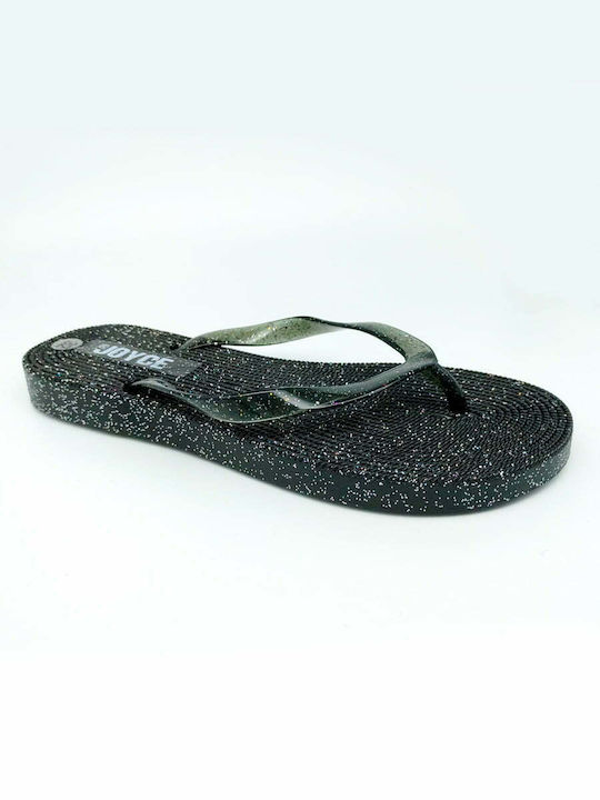 Joyce Kids' Flip Flops Black