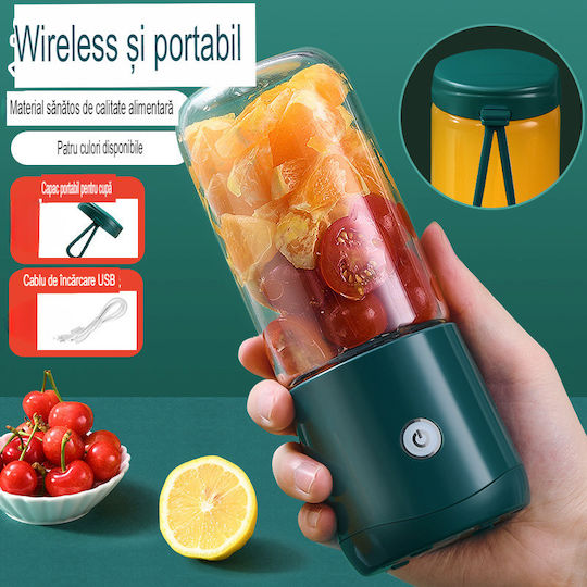 Kerisson Kerisson Easy Mix Blender Cu Cană De Sticlă 380 Ml Verde