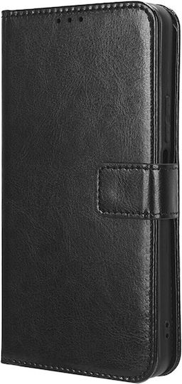 Wallet Δερματίνης / Πλαστικό / Σιλικόνης Μαύρο (Realme Note 50)
