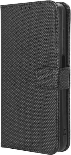 Wallet Δερματίνης Μαύρο (Realme Note 50)