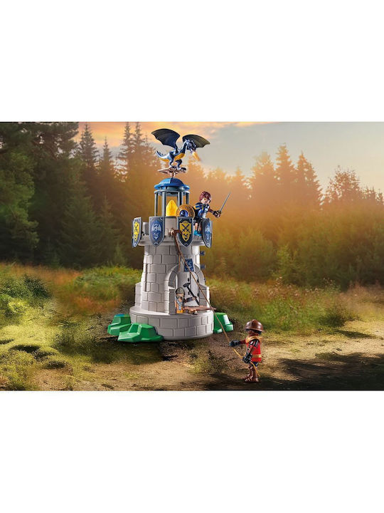 Плеймейт свещ Novelmore Кула на рицарите с дракон и ковач за 4+ години Години Playmobil