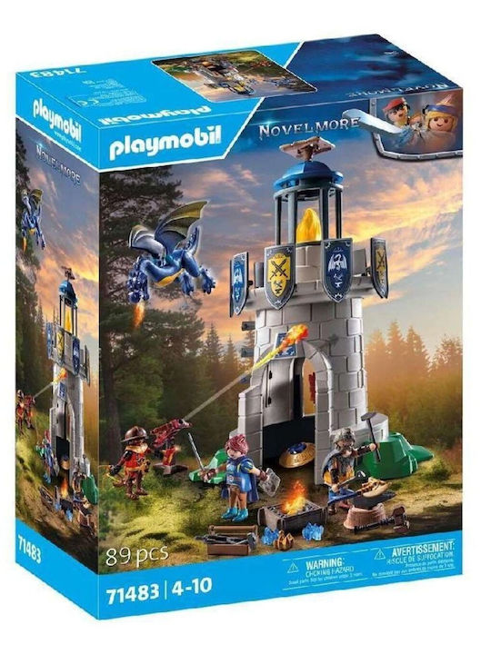 Novelmore Πύργος Ιπποτών με Δράκο και Σιδηρουργό Playmobil