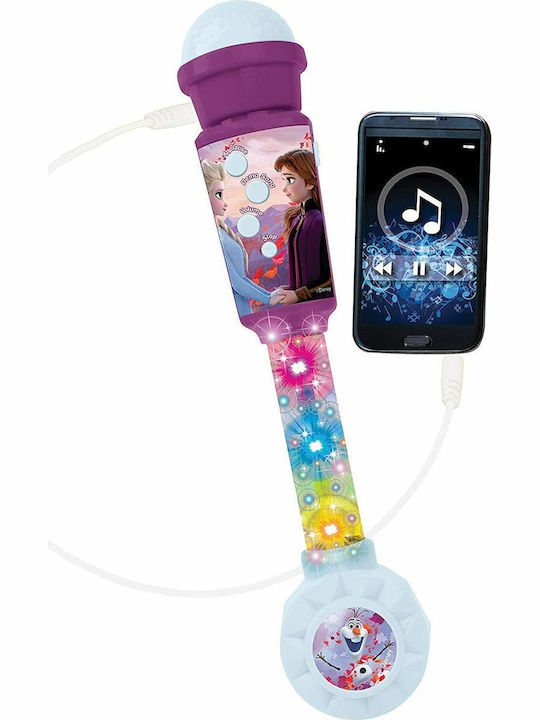 Lumânare cu jucărie Frozen Microfon Lexibook