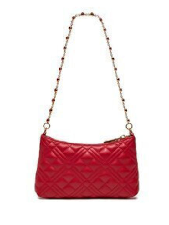 Gestepptes Rotes Damen Schultertasche