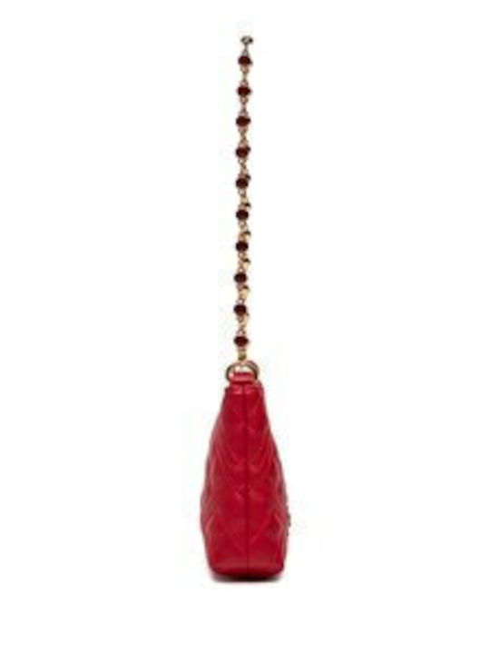 Gestepptes Rotes Damen Schultertasche