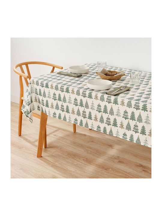 Mauré Christmas Tablecloth Fabric L250xW140cm 1pcs