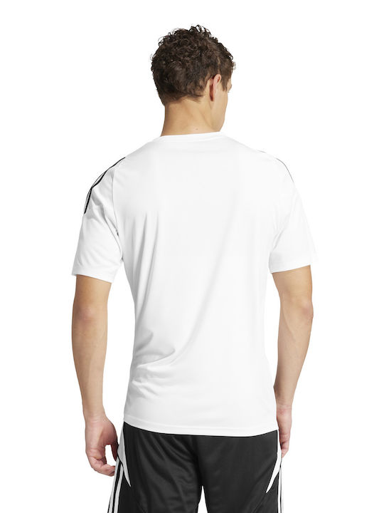 Adidas Tiro 24 Jersey Men's Athletic T-shirt Short Sleeve White