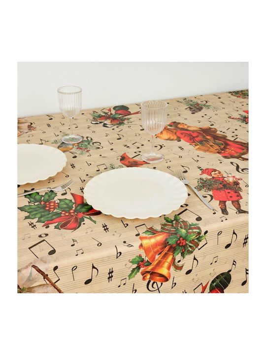 Mauré Christmas Tablecloth Fabric L250xW140cm 1pcs