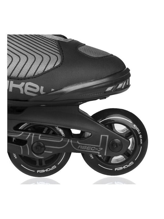 Spokey Inline Rollers Μαύρα Ενηλίκων