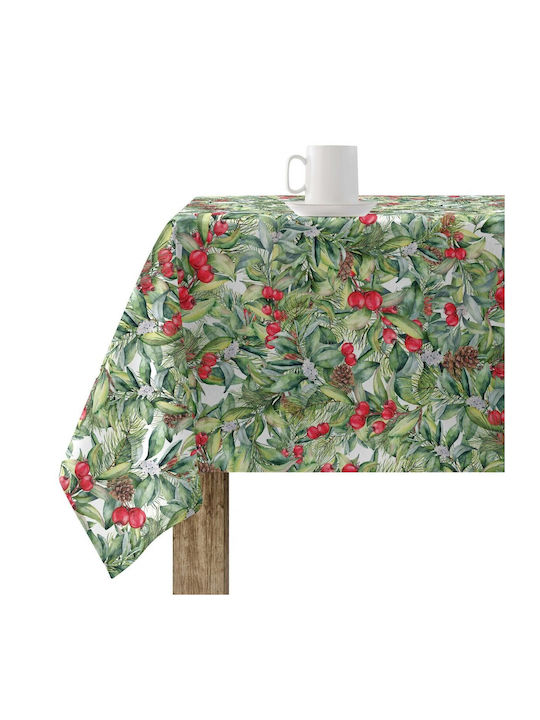 Mauré Christmas Tablecloth Fabric Multicolour L200xW140cm 1pcs