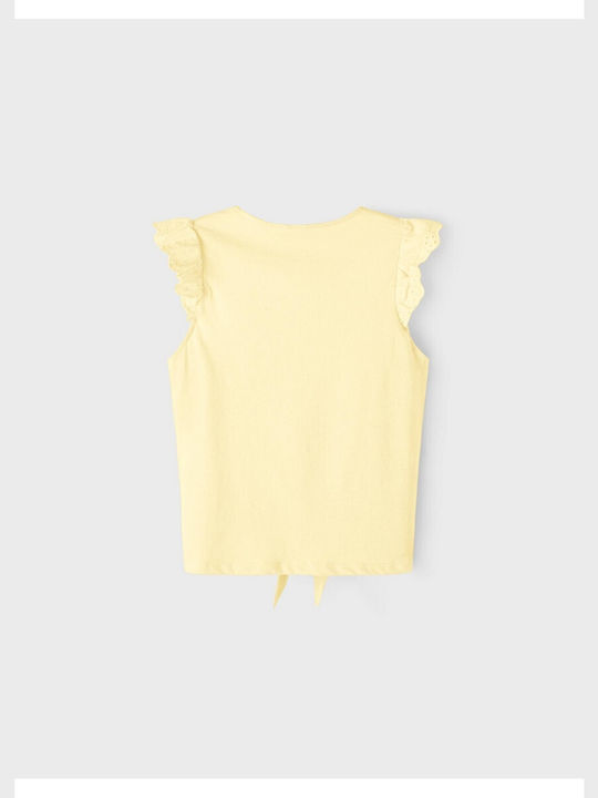 Name It Kids Blouse Short Sleeve Yellow