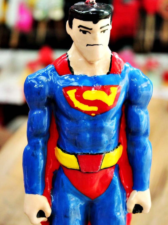 Σούπερ Άνθρωπος 3D Γίγας Λαμπάδα Superman Σούπερ Άνθρωπος 3D Γίγας Λαμπάδα Superman