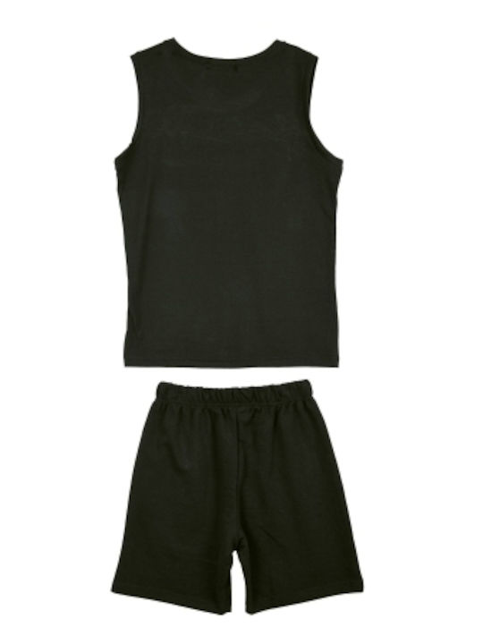 Frenzy Kids Set with Shorts Summer 2pcs Black