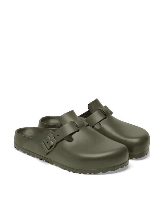 Birkenstock Boston EVA Men's Anatomic Clogs Green