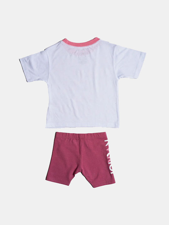 Jordan Kids Set with Shorts Summer 2pcs Desert Berry