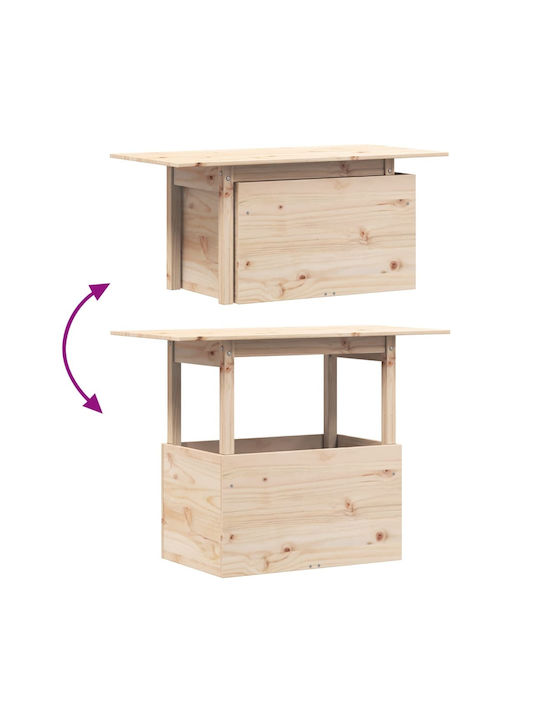 Garden Table Outdoor from Acacia 100x50x75cm