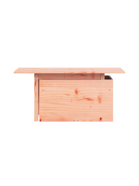 Outdoor Table from Acacia Brown Pseudo Teak 100x50x75cm