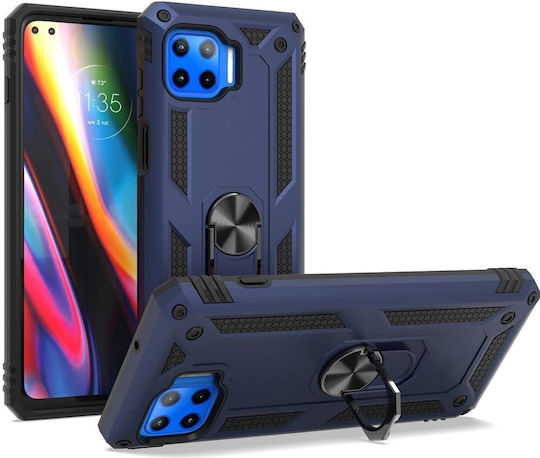 Erbord Back Cover Μεταλλικό Μπλε (Moto G 5G Plus)