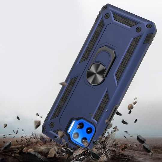 Erbord Back Cover Μεταλλικό Μπλε (Moto G 5G Plus)