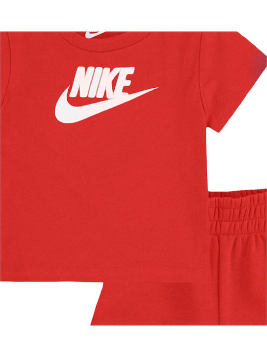 Kids' Set with Shorts Summer 2pcs Red