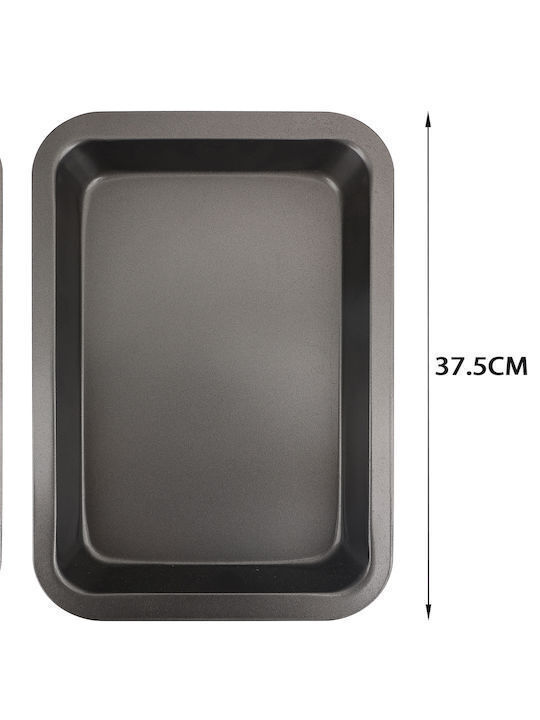 Tpster Aluminum Bread Baking Pan 31.5x21.8x2.5cm