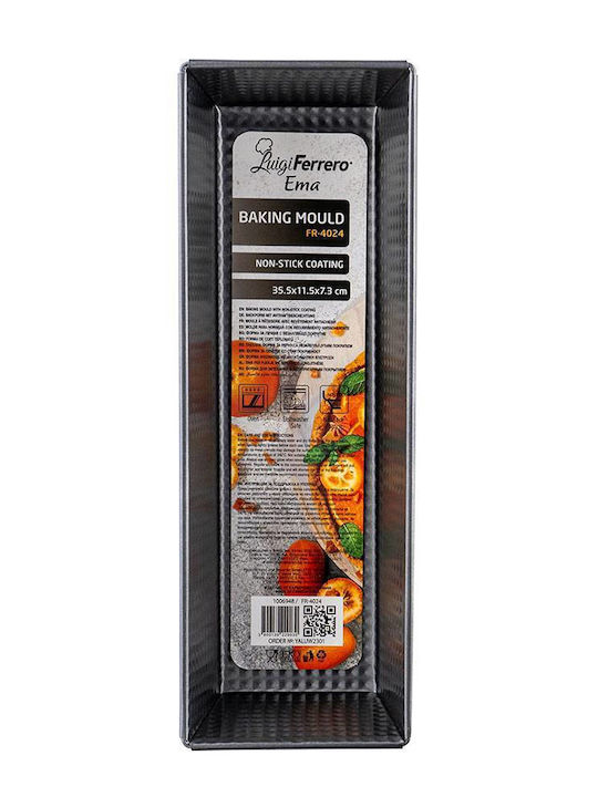 Luigi Ferrero Non-stick Aluminum Cake Baking Pan 35.5x11.5x7.3cm