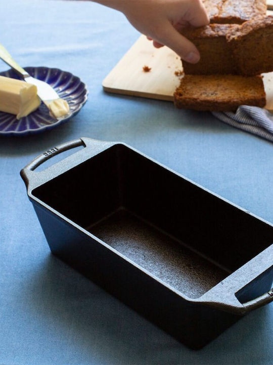 Lodge No Coating Cast Iron Cake Baking Pan 24.59x11.43cm