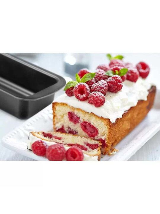 Sidirela Noir Formă de Patiserie pentru Chec Rectangulare din Aluminiu 30x15x7buc 1buc