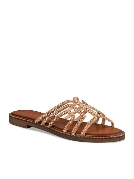 Sandale Casual Damă Roz Auriu