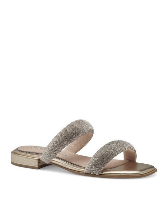 Flache Sandalen Für Damen Silber